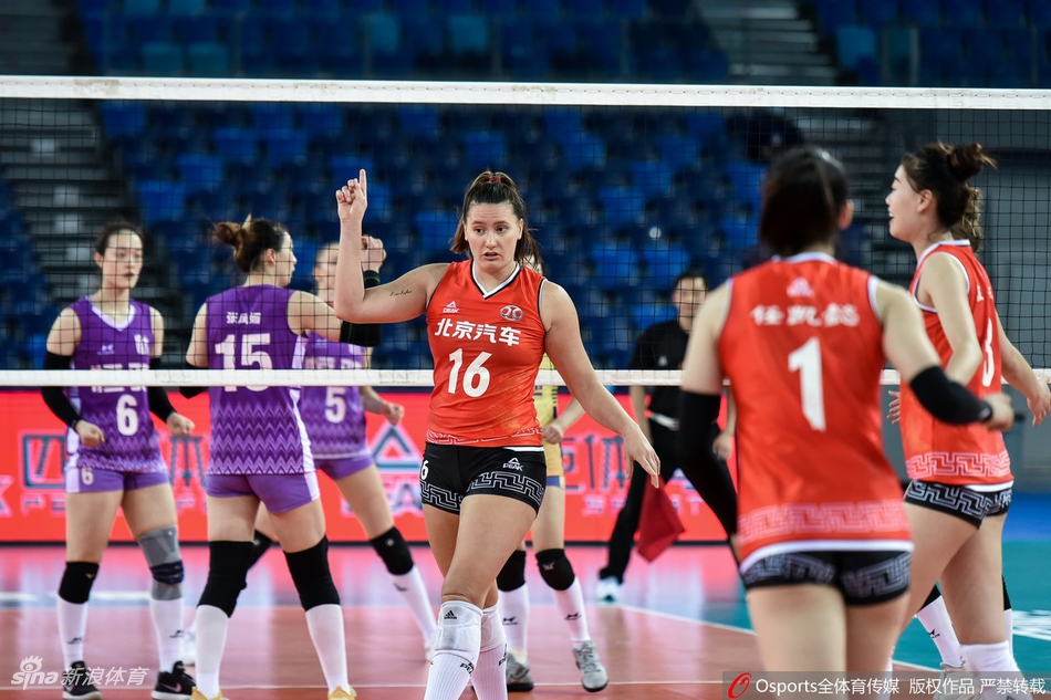 联赛广东女排3-0北京