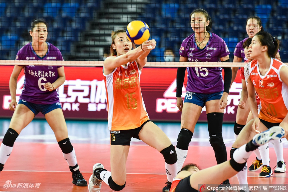 朱婷休战天津女排3-0云南