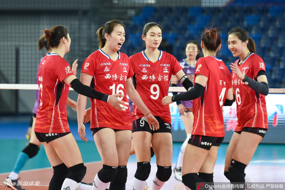 朱婷19分天津女排3-0浙江