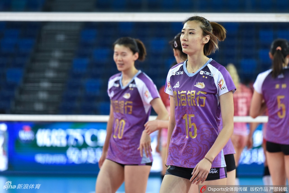 朱婷16分天津女排3-0广东