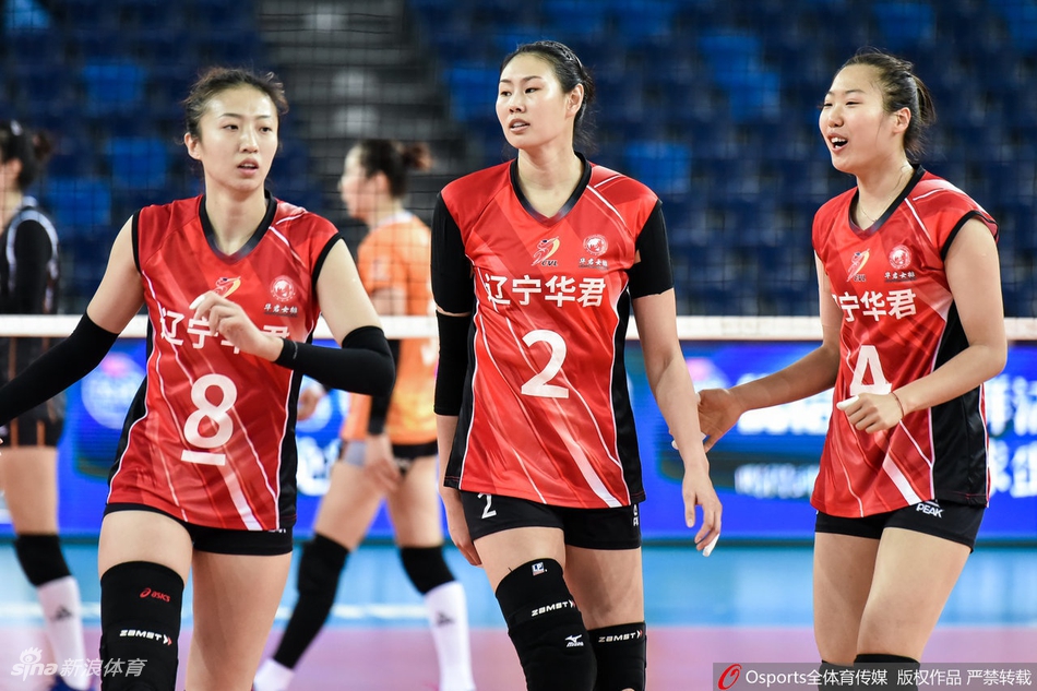 辽宁女排3-1浙江晋级六强