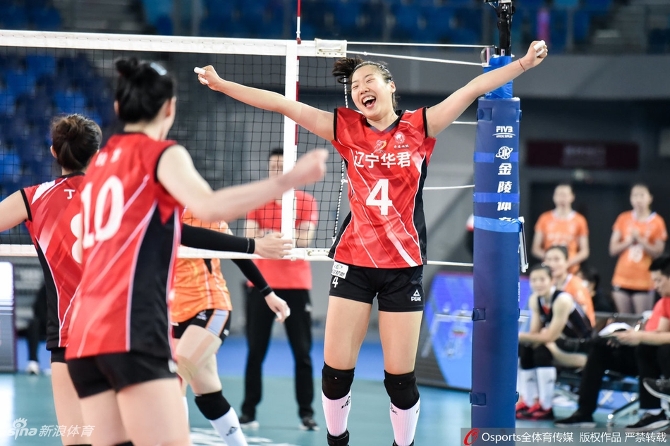 辽宁女排3-1浙江晋级六强