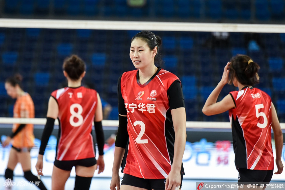 辽宁女排3-1浙江晋级六强