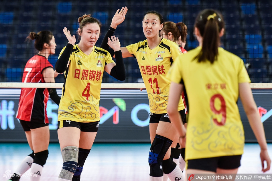 山东女排3-0辽宁获联赛第五名