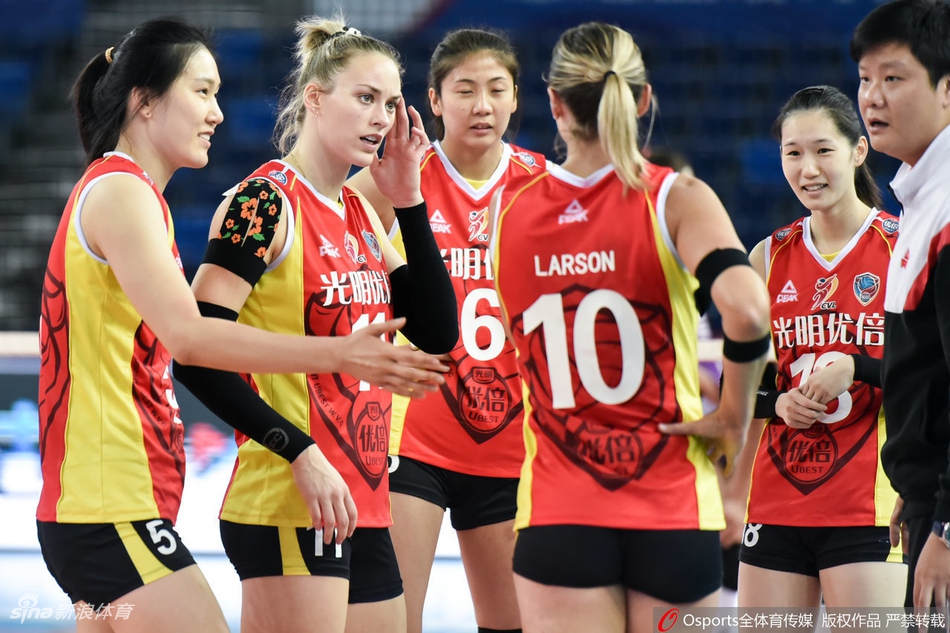 上海女排3-0广东获联赛第三