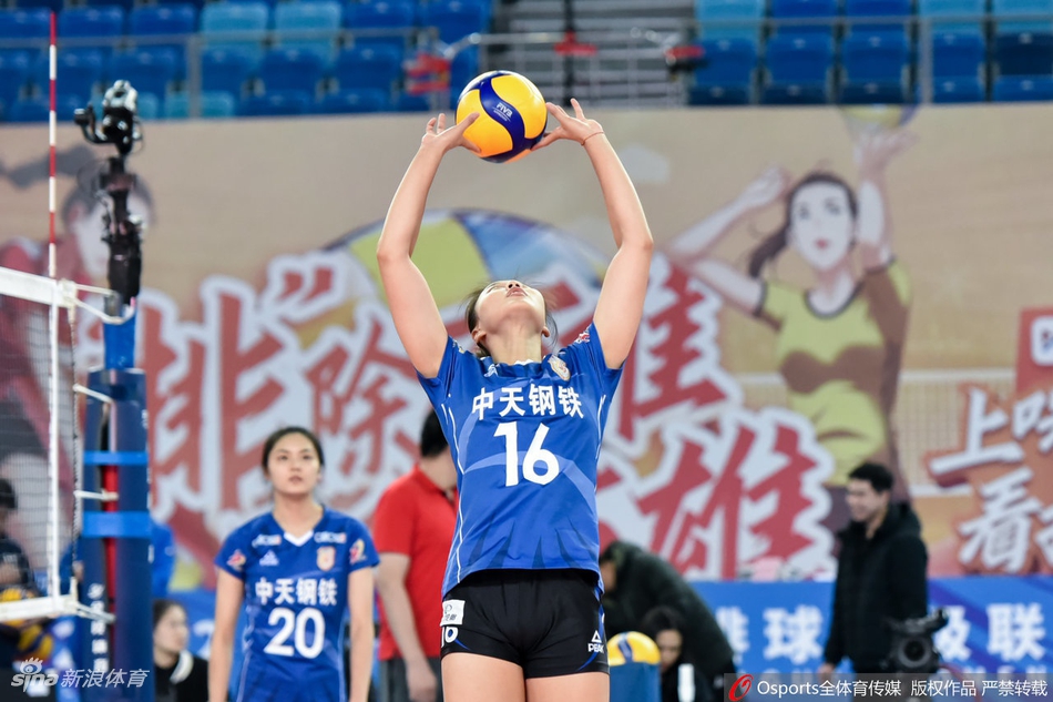 排超决赛天津女排3-1江苏夺冠