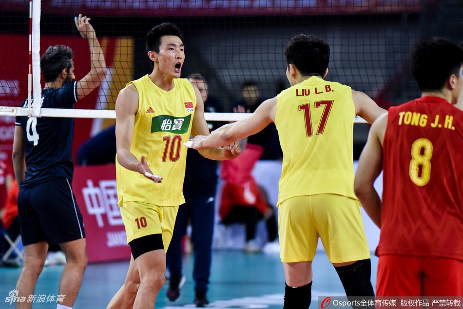 奥运资格赛中国男排0-3伊朗
