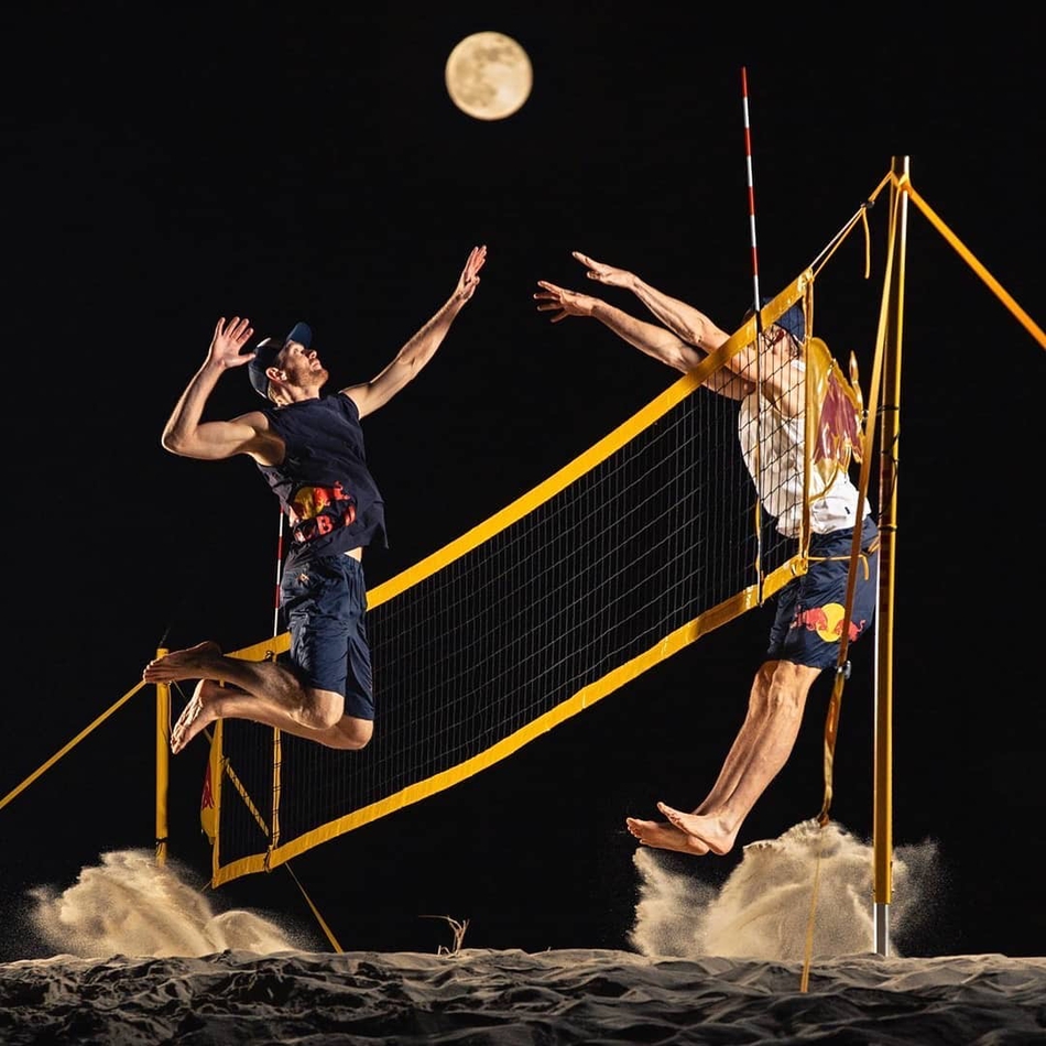 超酷炫的沙排摄影