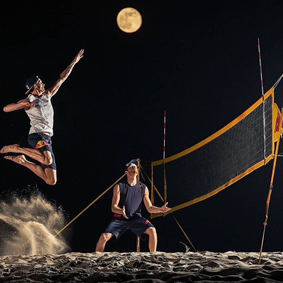 超酷炫的沙排摄影