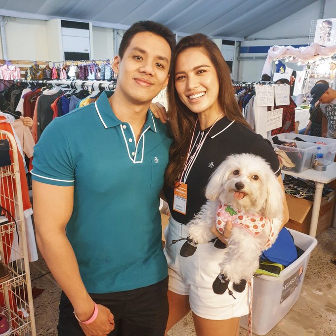 菲律宾排球女将参加世界小姐选拔赛