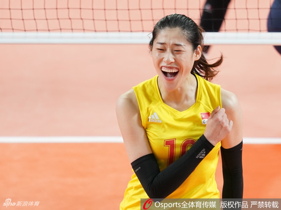 亚运女排小组赛中国3-0韩国