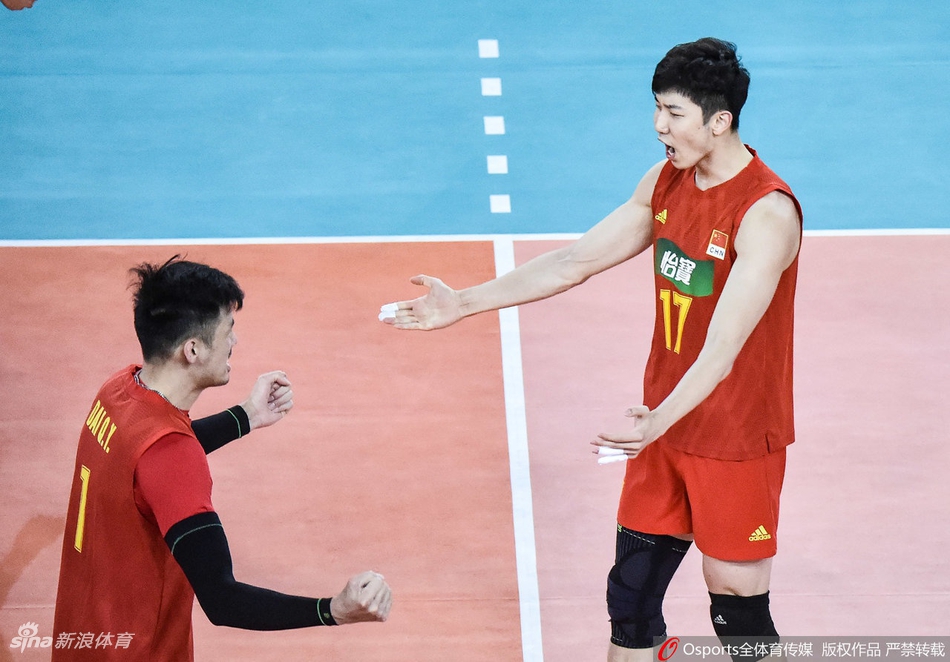 奥运资格赛中国男排晋级决赛