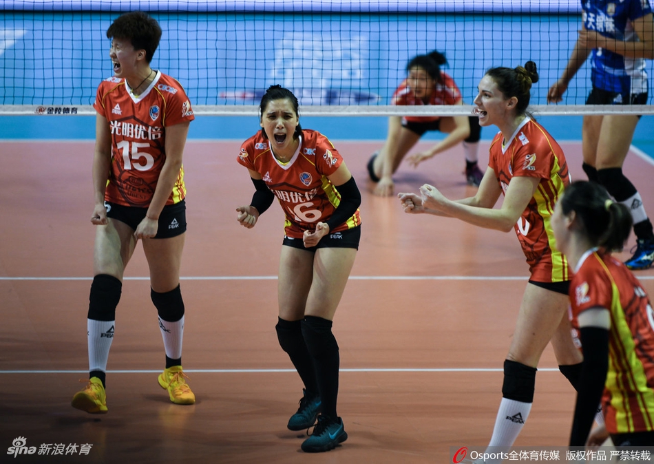 三四名决赛②江苏女排2-3上海