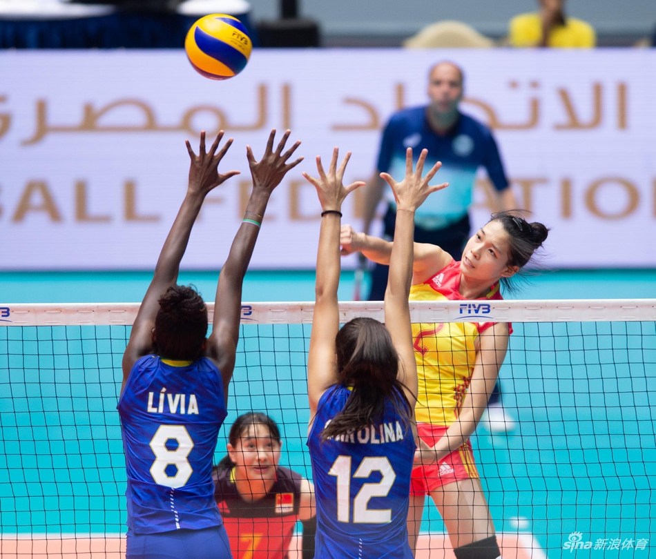 U18女排世锦赛中国3-0巴西