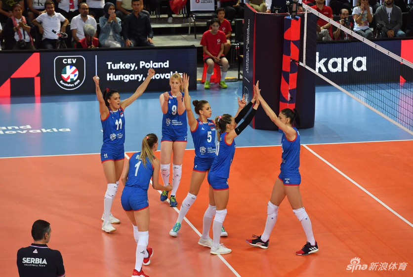 欧锦赛塞尔维亚3-2土耳其夺冠