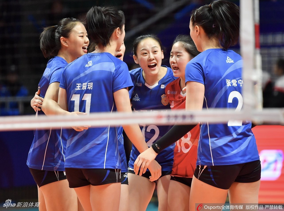 排位赛决胜场江苏女排3-0八一