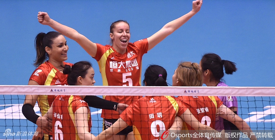 排超精英赛恒大女排3-0河南