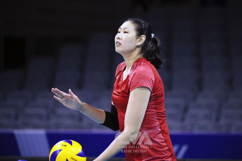 中国排协直击中国女排训练