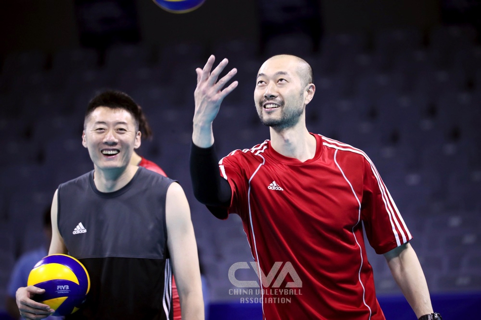 中国排协直击中国女排训练