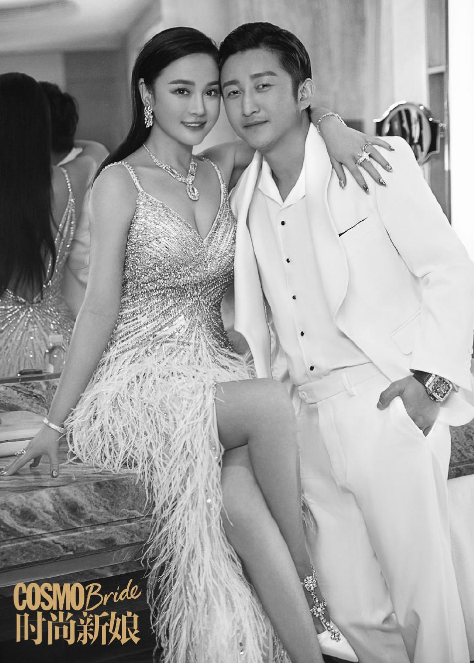 邹市明和妻子最新时尚大片