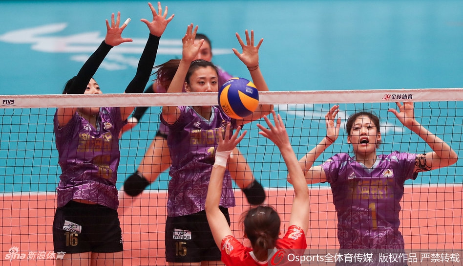 排超八强战天津女排3-0山东