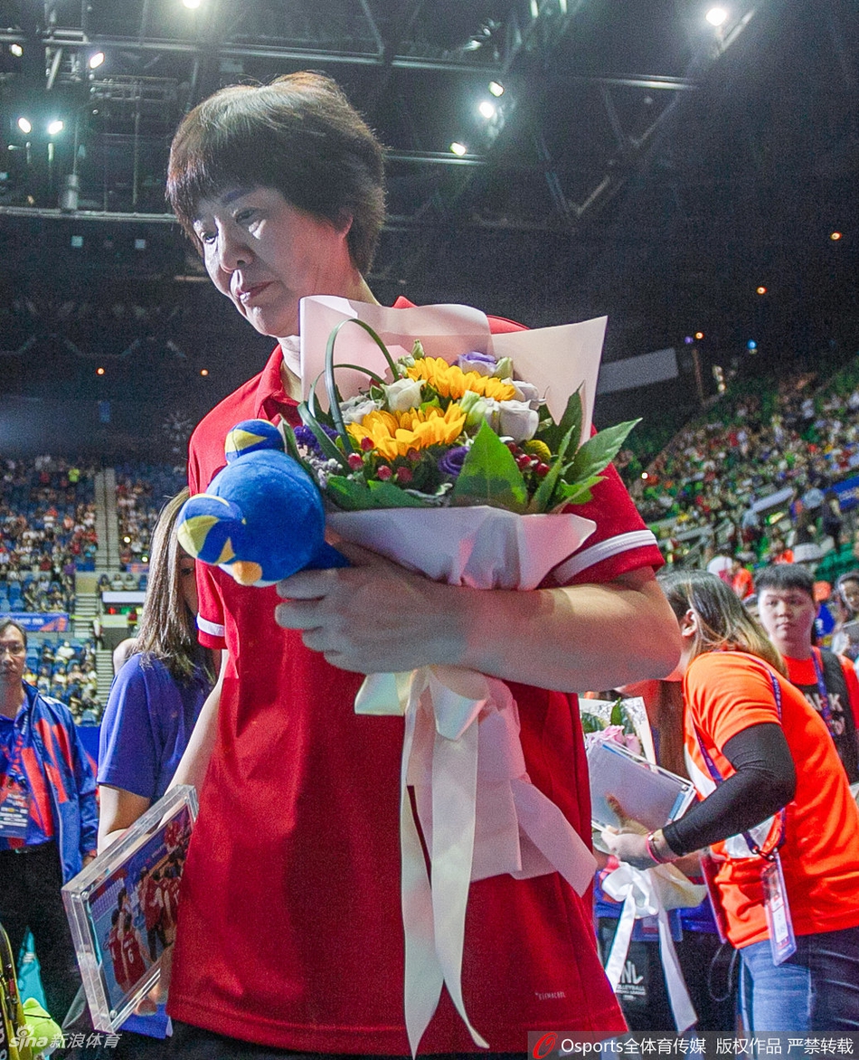 香港站中国女排夺冠颁奖仪式