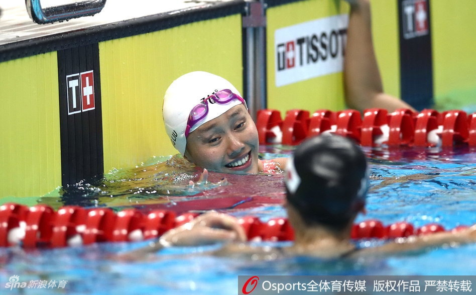 亚运50米自由泳刘湘获得亚军