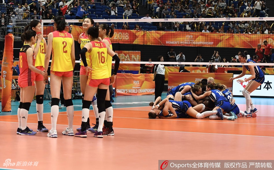 世锦赛中国2-3意大利无缘决赛