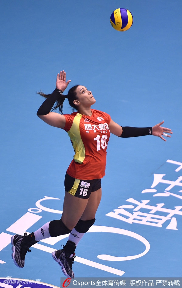 排超精英赛恒大女排3-0河南