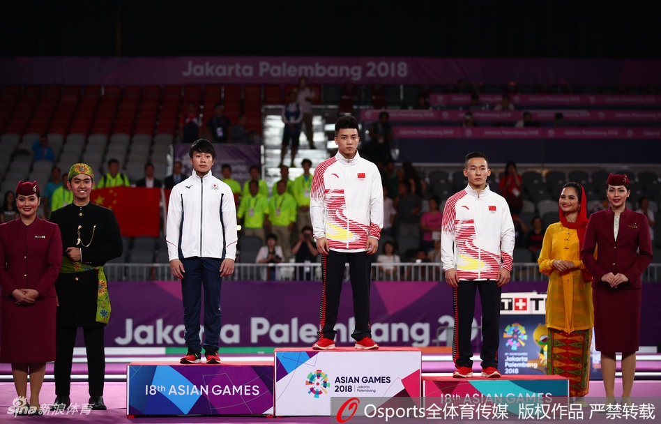 亚运男子体操全能林超攀夺金