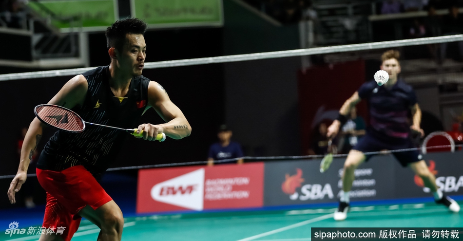 新加坡赛林丹落后时退赛