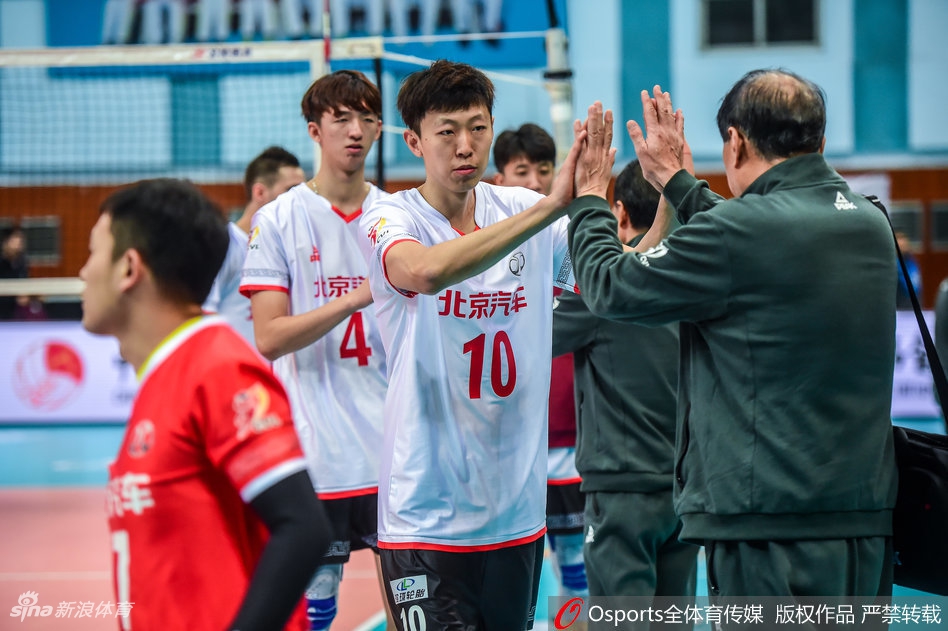排超北京男排3-0八一男排