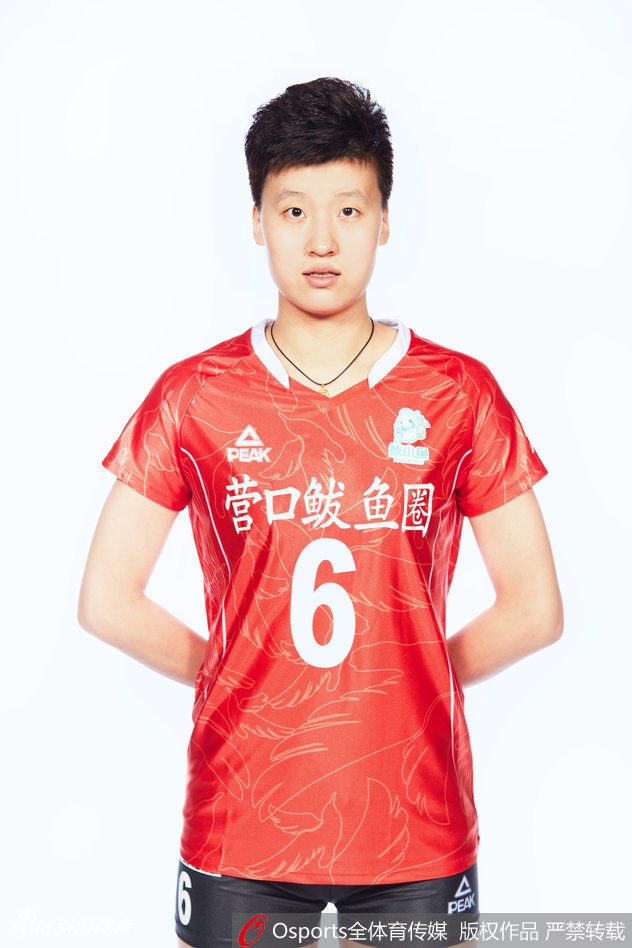 辽宁女排官方写真丁霞领衔
