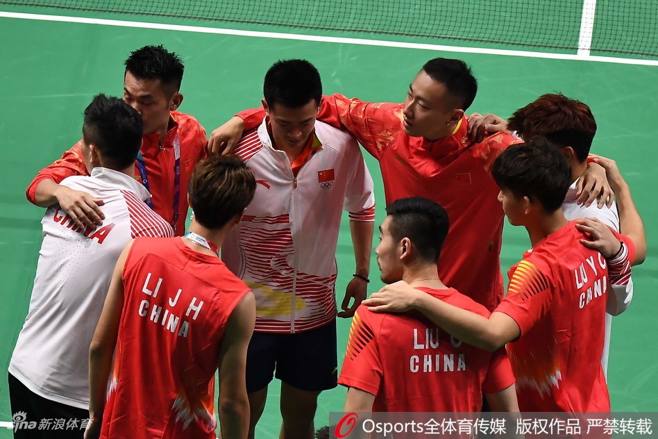 亚运羽球男团中国3-0中国香港