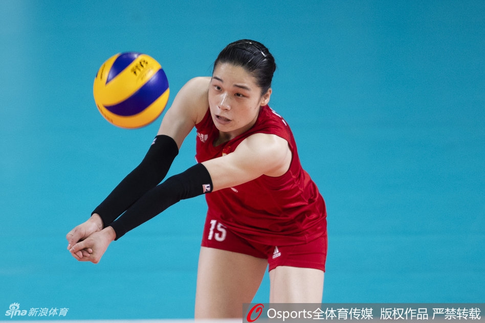 亚运女排小组赛中国3-0中国台北