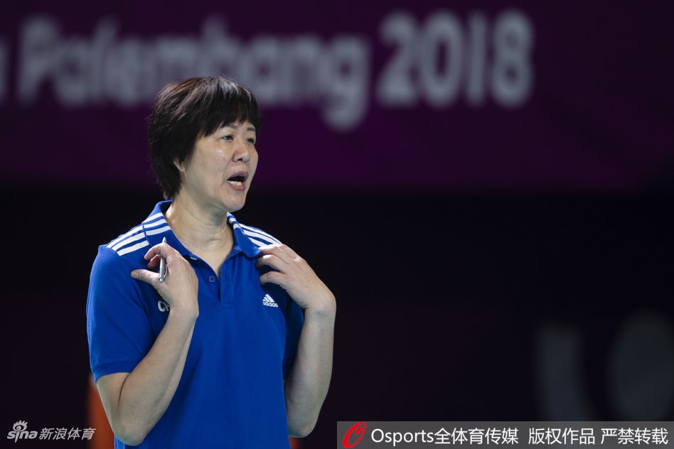 亚运女排小组赛中国3-0中国台北