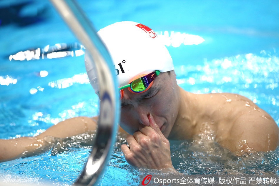 亚运男子1500米自孙杨夺冠