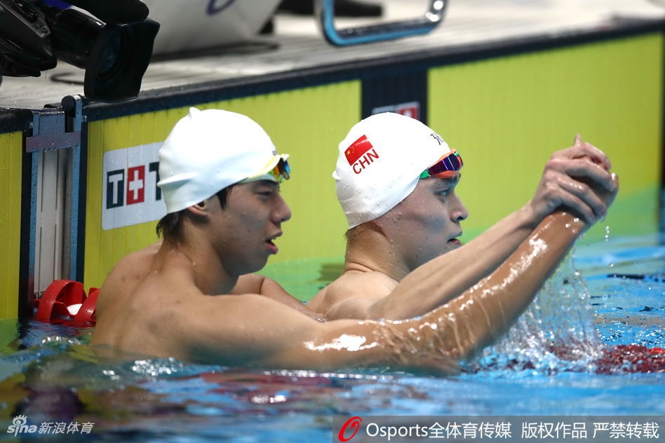 亚运男子1500米自孙杨夺冠