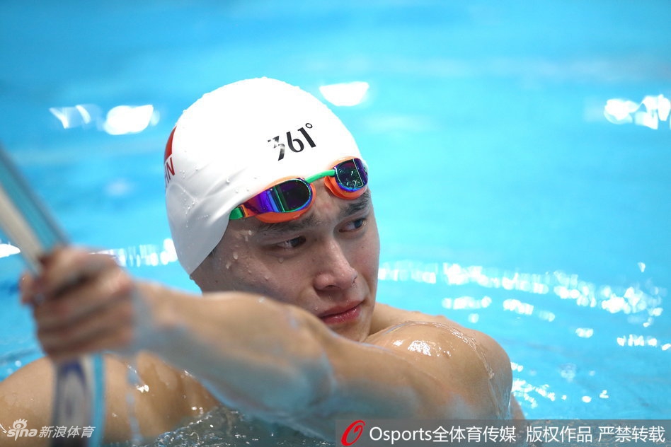 亚运男子1500米自孙杨夺冠