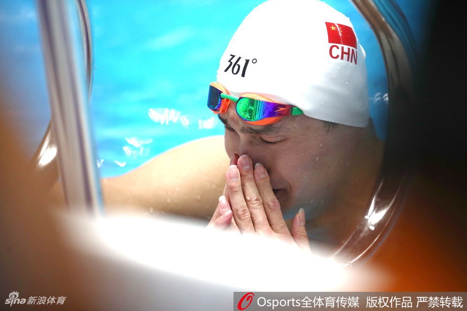 亚运男子1500米自孙杨夺冠