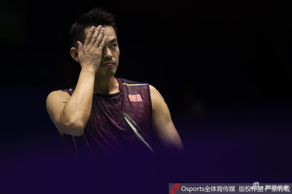 中羽赛首轮林丹1-2金廷