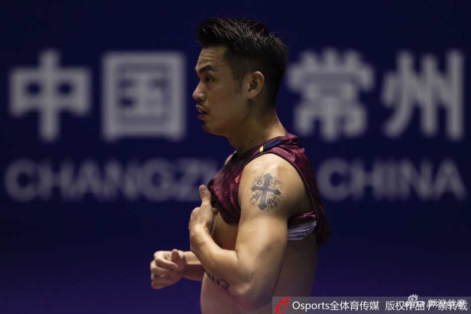 中羽赛首轮林丹1-2金廷