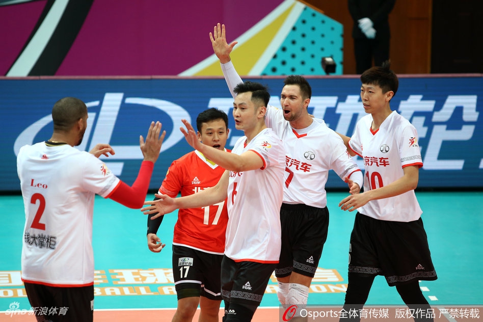 排超北京男排3-0八一男排