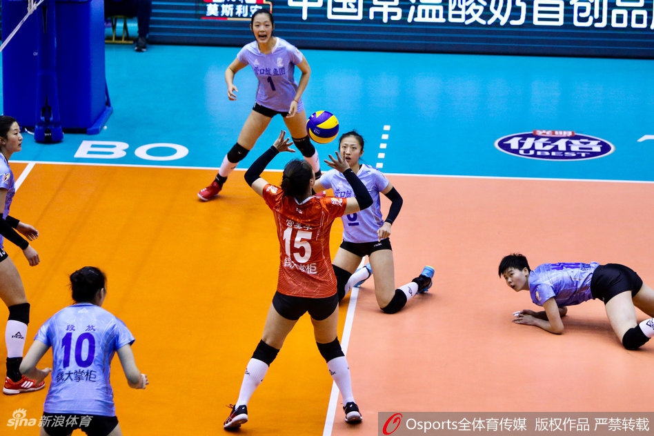 排超8强战山东女排1-3辽宁女排