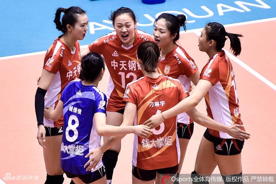 八强战第6轮辽宁女排3-2江苏