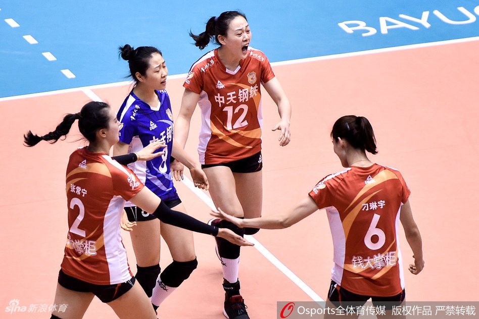 八强战第6轮辽宁女排3-2江苏