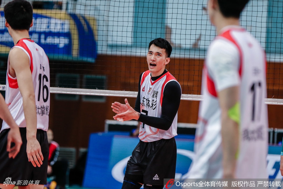 排超八强战北京男排3-1山东