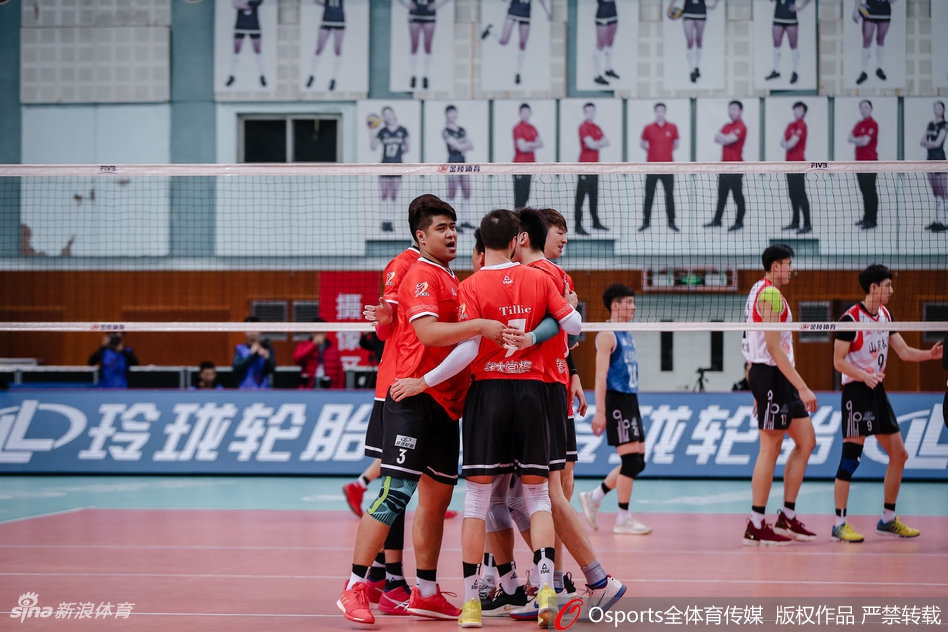 排超八强战北京男排3-1山东