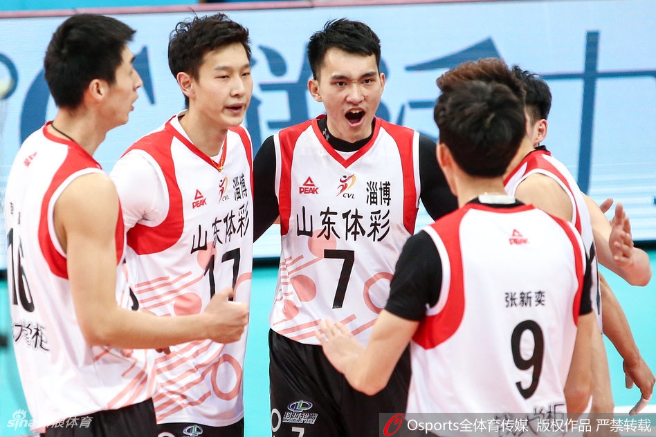 排超八强战北京男排3-1山东