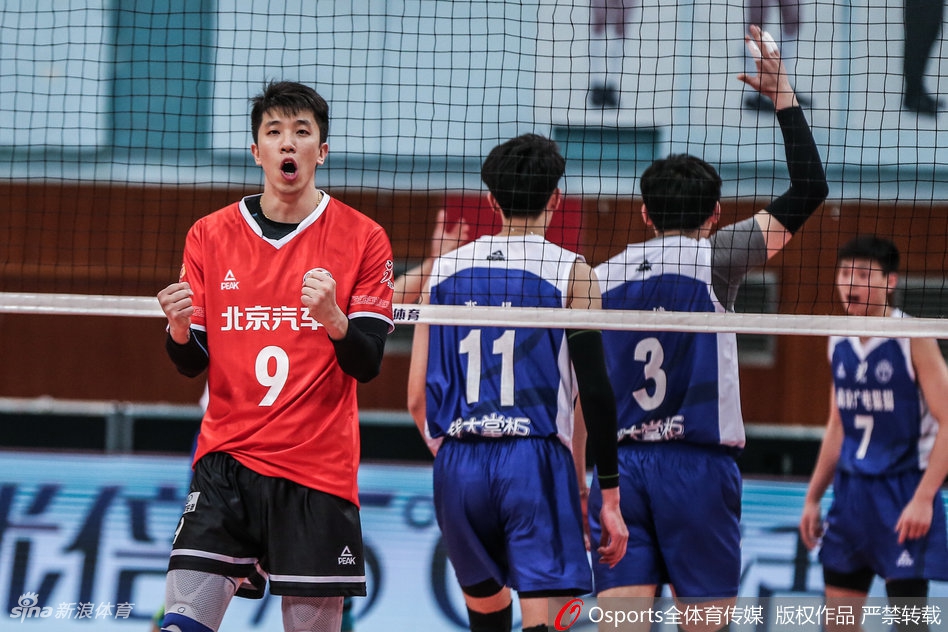 排超八强战第14轮北京3-0江苏